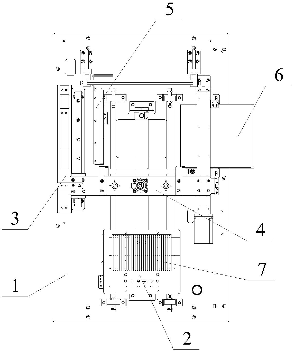 A PCB automatic derusting machine