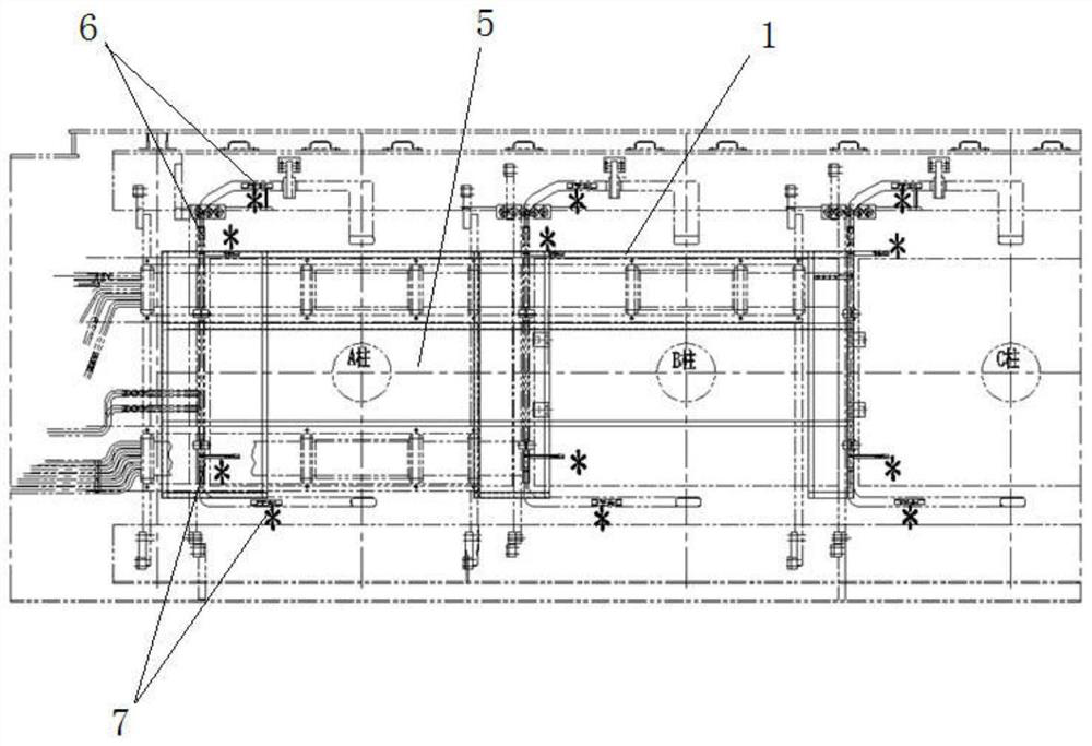 Integral disassembly, assembly and transportation method for lead of disassembled transformer