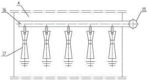 A co boiler with ash removal function