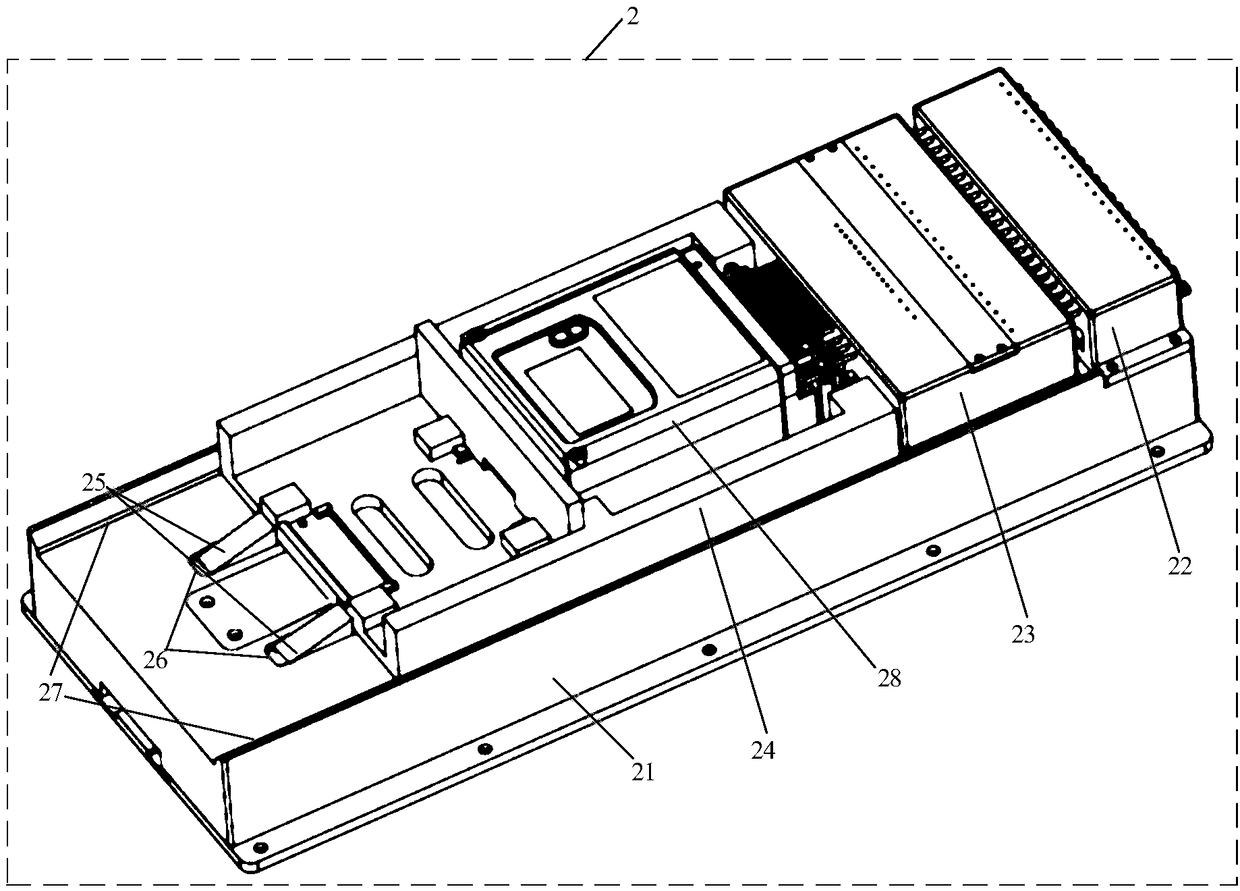 Automatic crimping system of measurement device