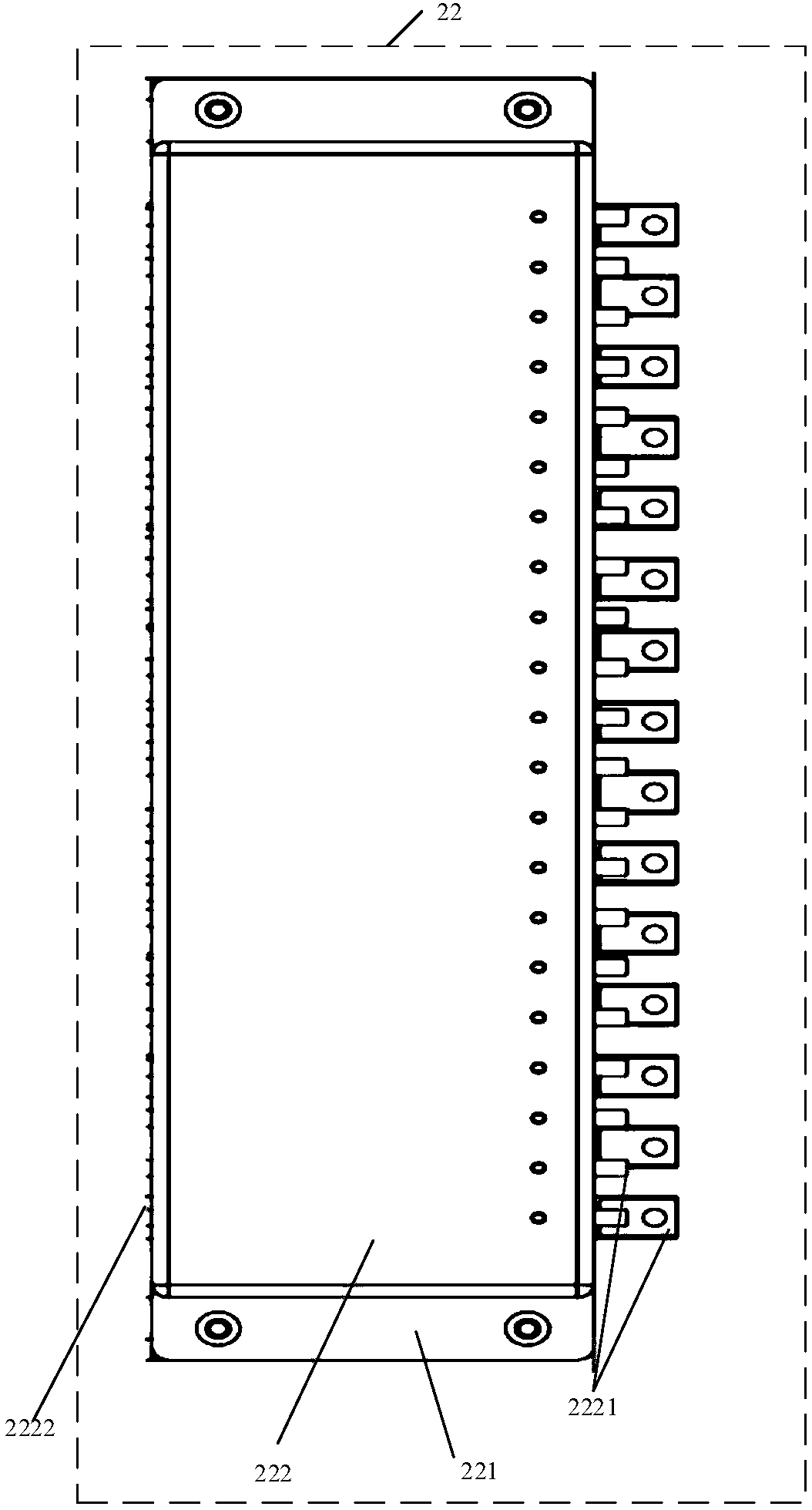 Automatic crimping system of measurement device