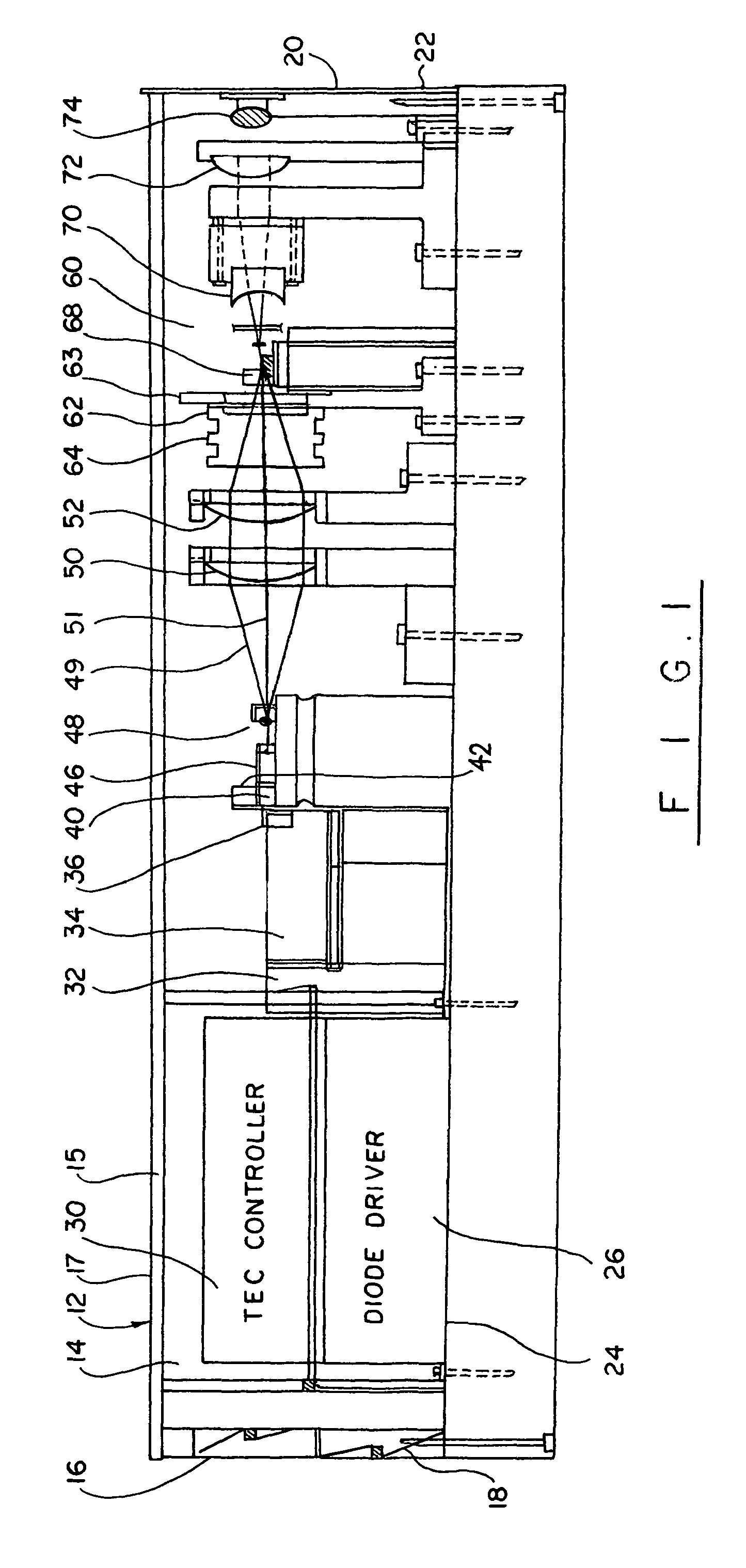 Tunable solid state laser system