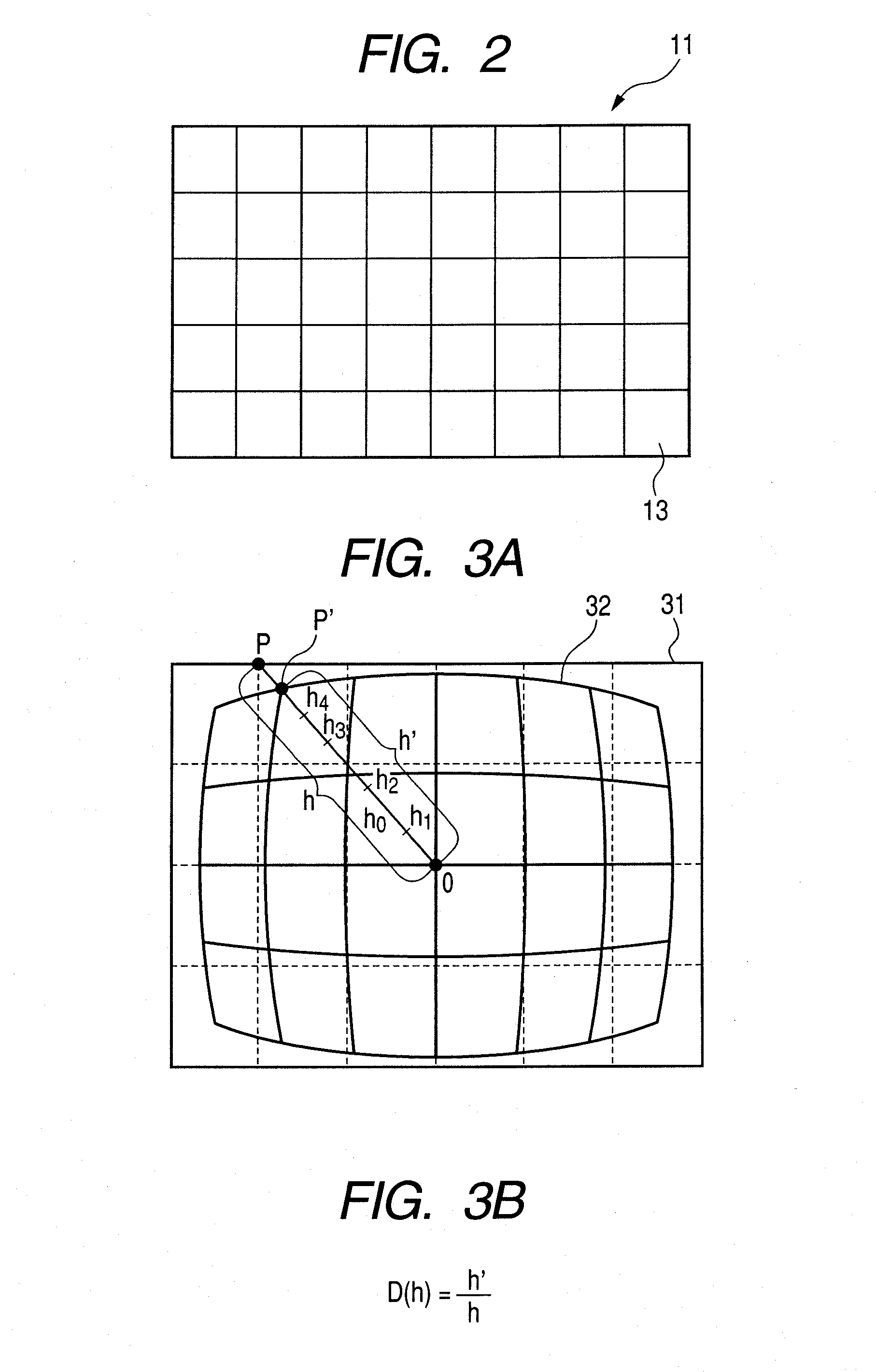 Distorted aberration correction processing apparatus