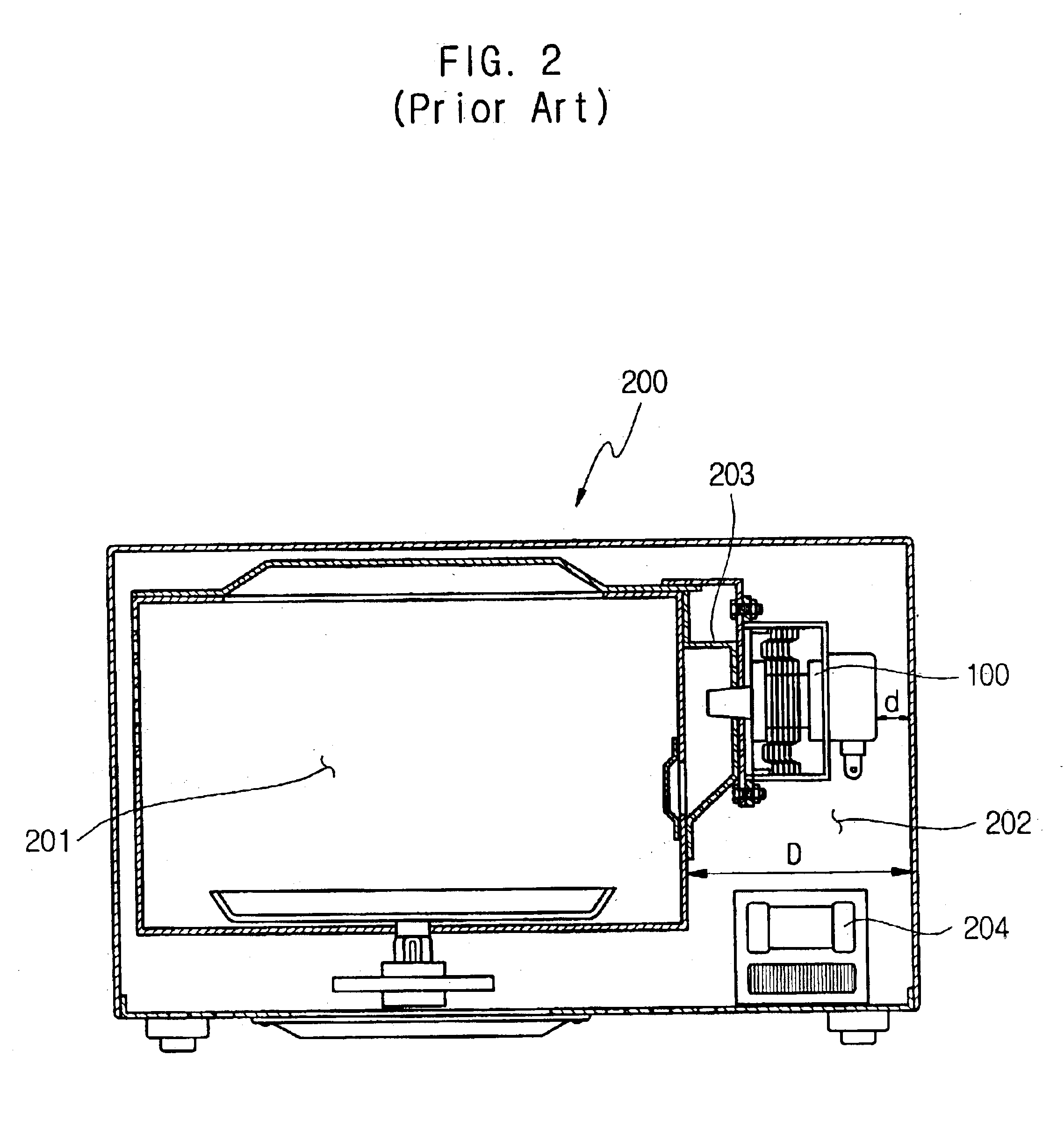 Magnetron for microwave ovens