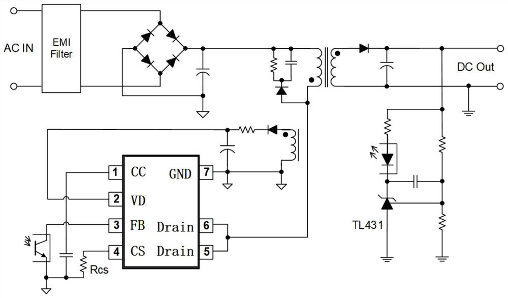 Constant current control circuit, control method and flyback circuit