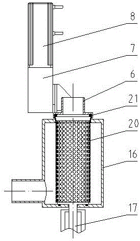 A step-by-step large-flow aerosol sampling device