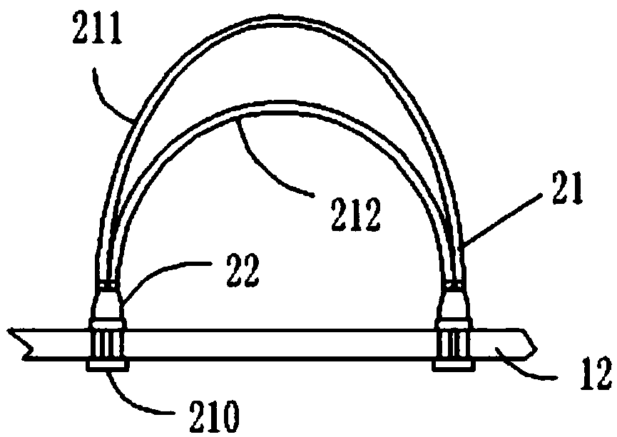 Auxiliary device for subconjunctival injection