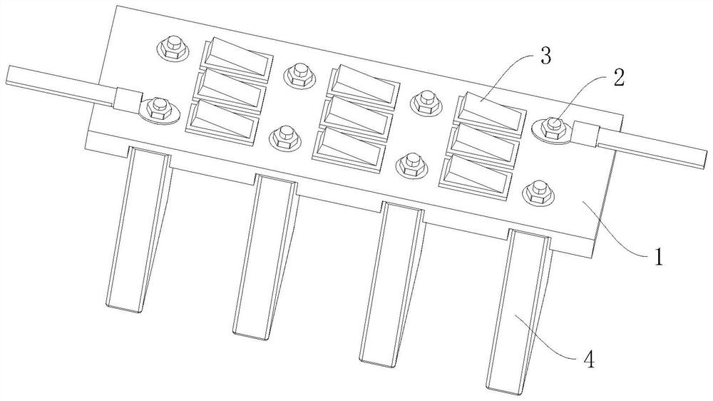 Lithium ion battery formation clamp and method