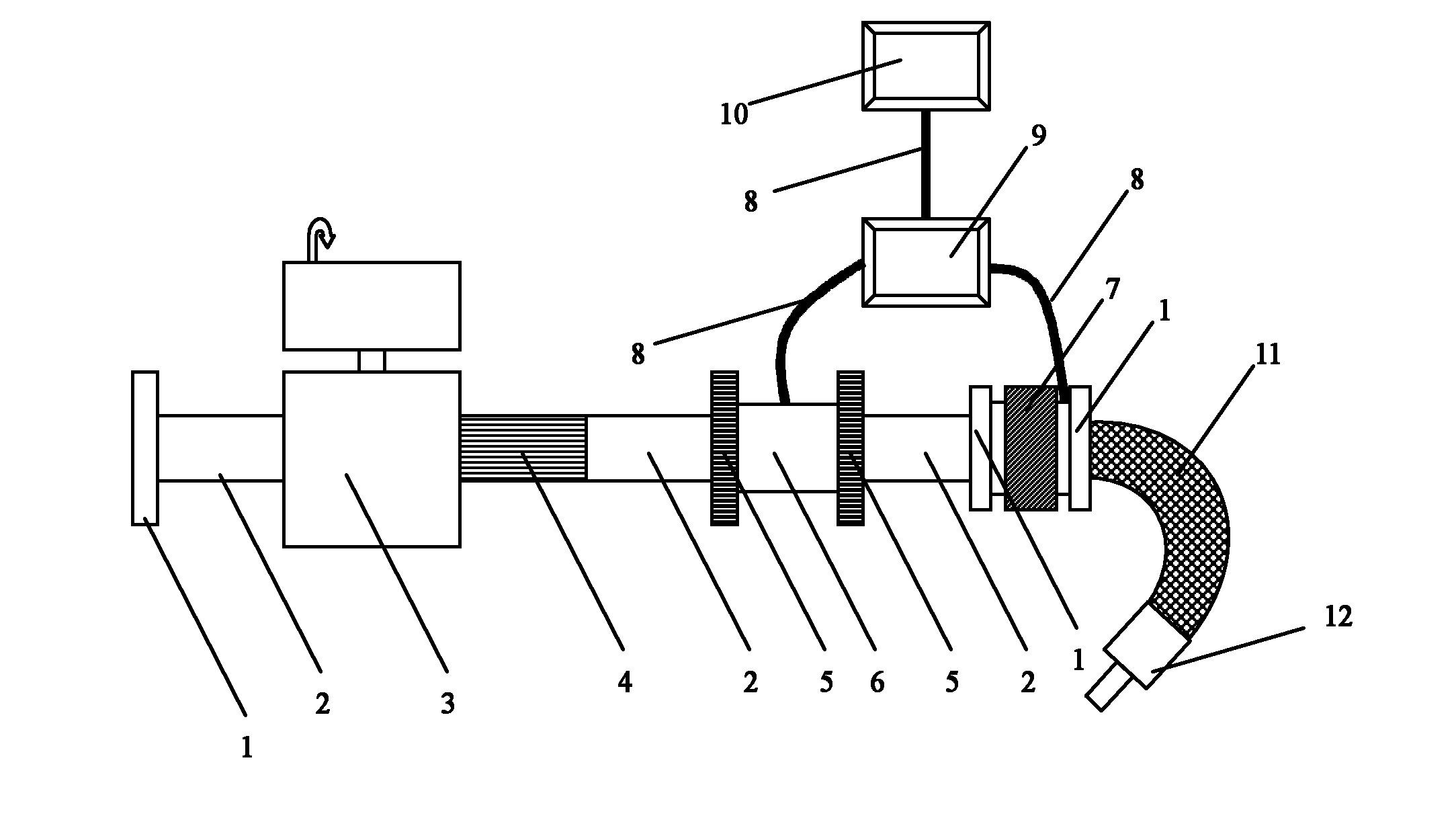 Vehicle-mounted high-precision fluid metering device and metering management system