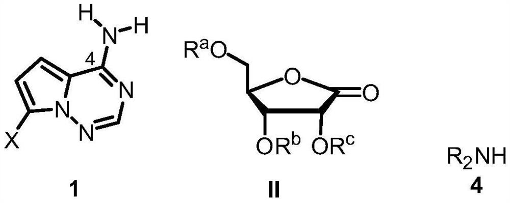 Synthetic method of C-nucleoside compound