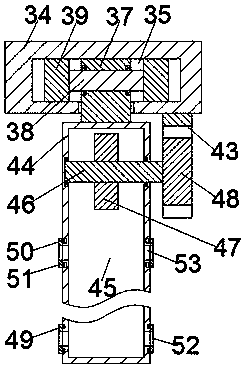 Pesticide spraying device for greenhouse