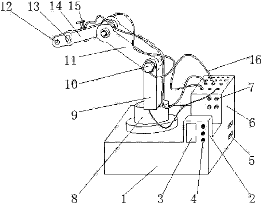 Multi-functional mechanical arm device capable of achieving simple operation