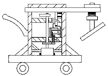 Special tamping device for slope