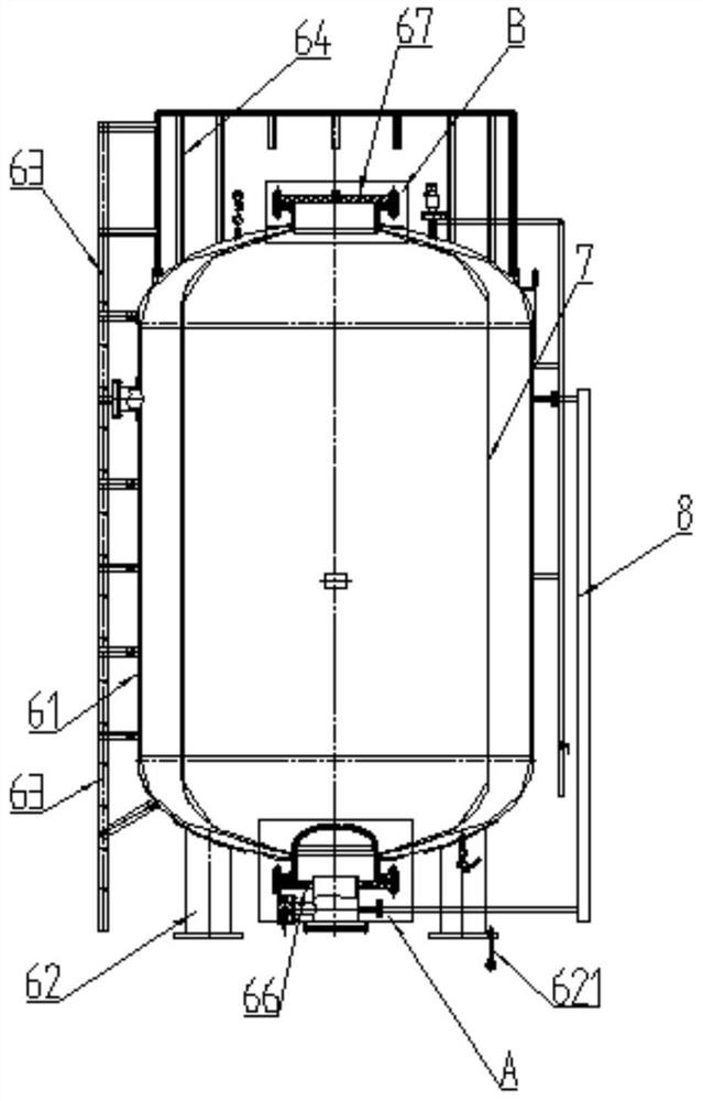 Intelligent water hammer eliminating tank system and use method