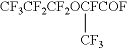 Process for producing fluorinated aliphatic compounds