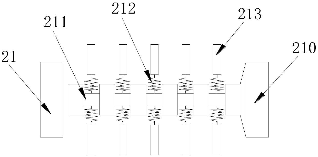 Atomizing and watering device for underground flameproof water bag