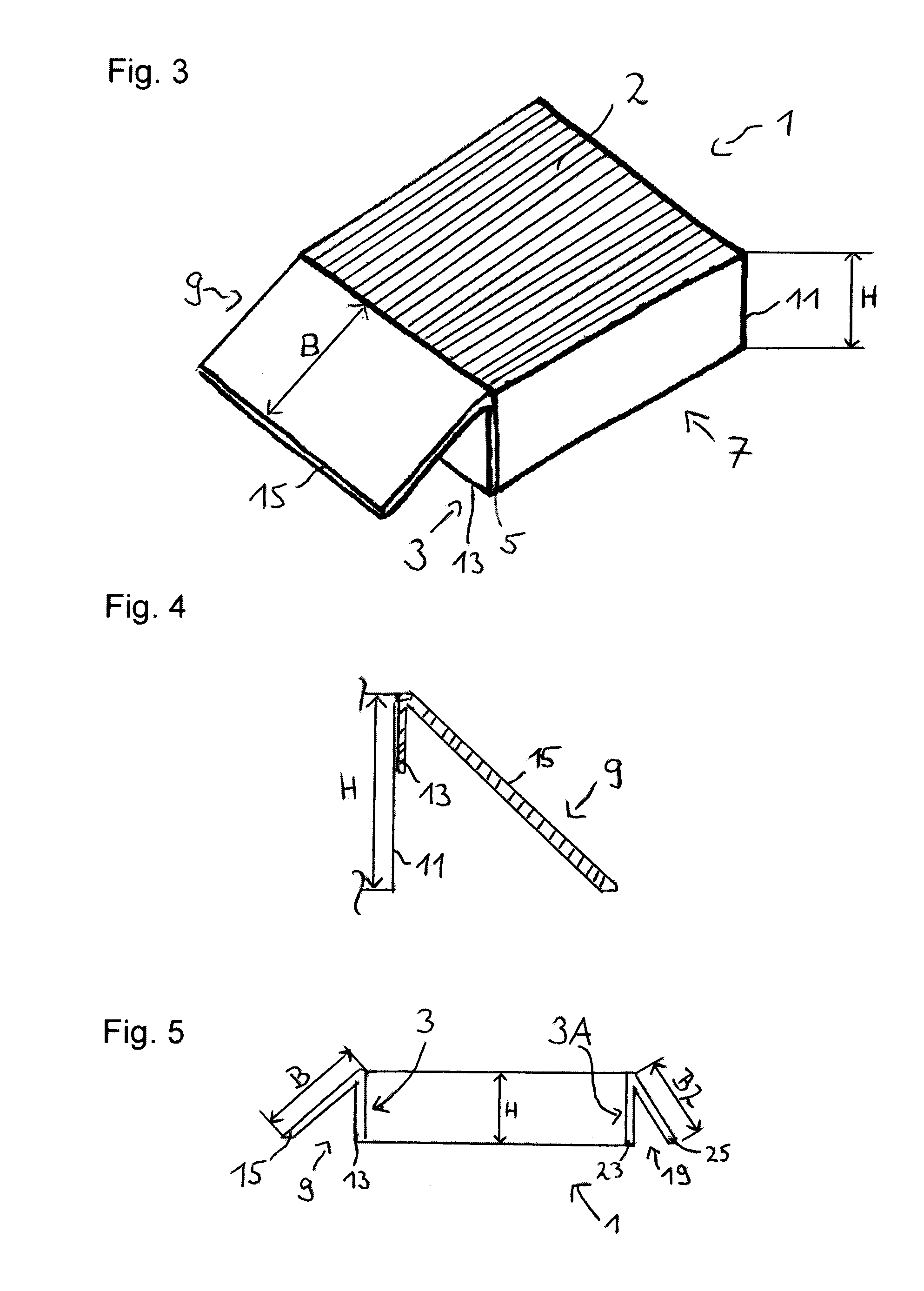 Interior air filter, filter holder and filter arrangement