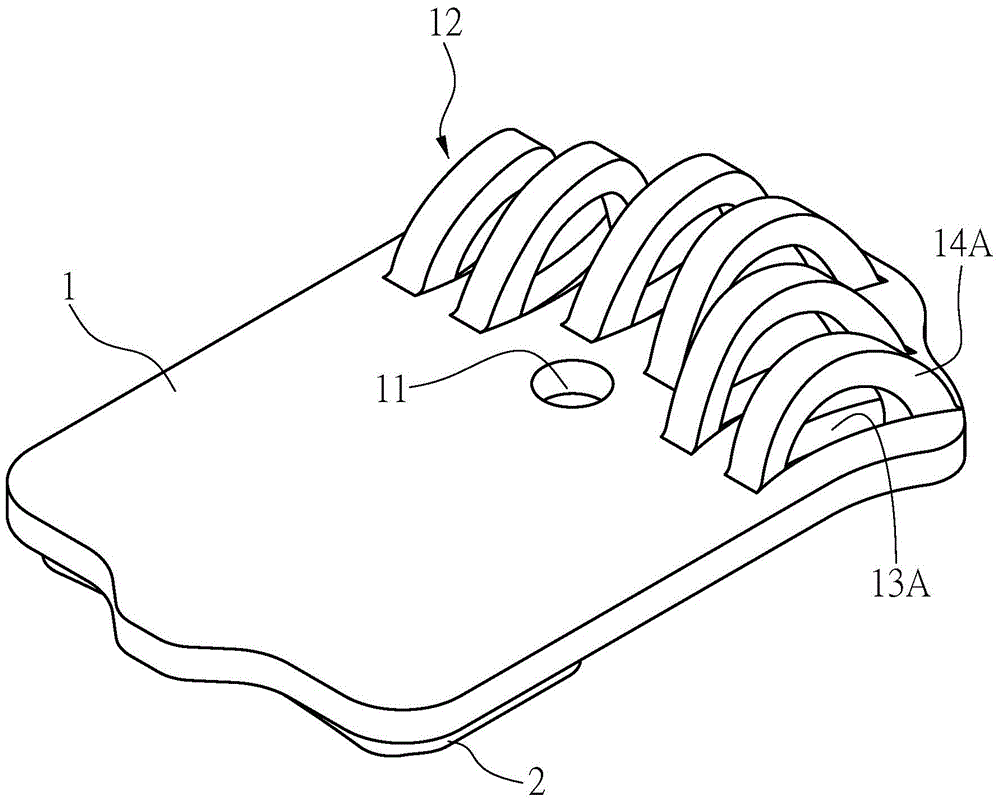 Brake pad heat-dissipating structure