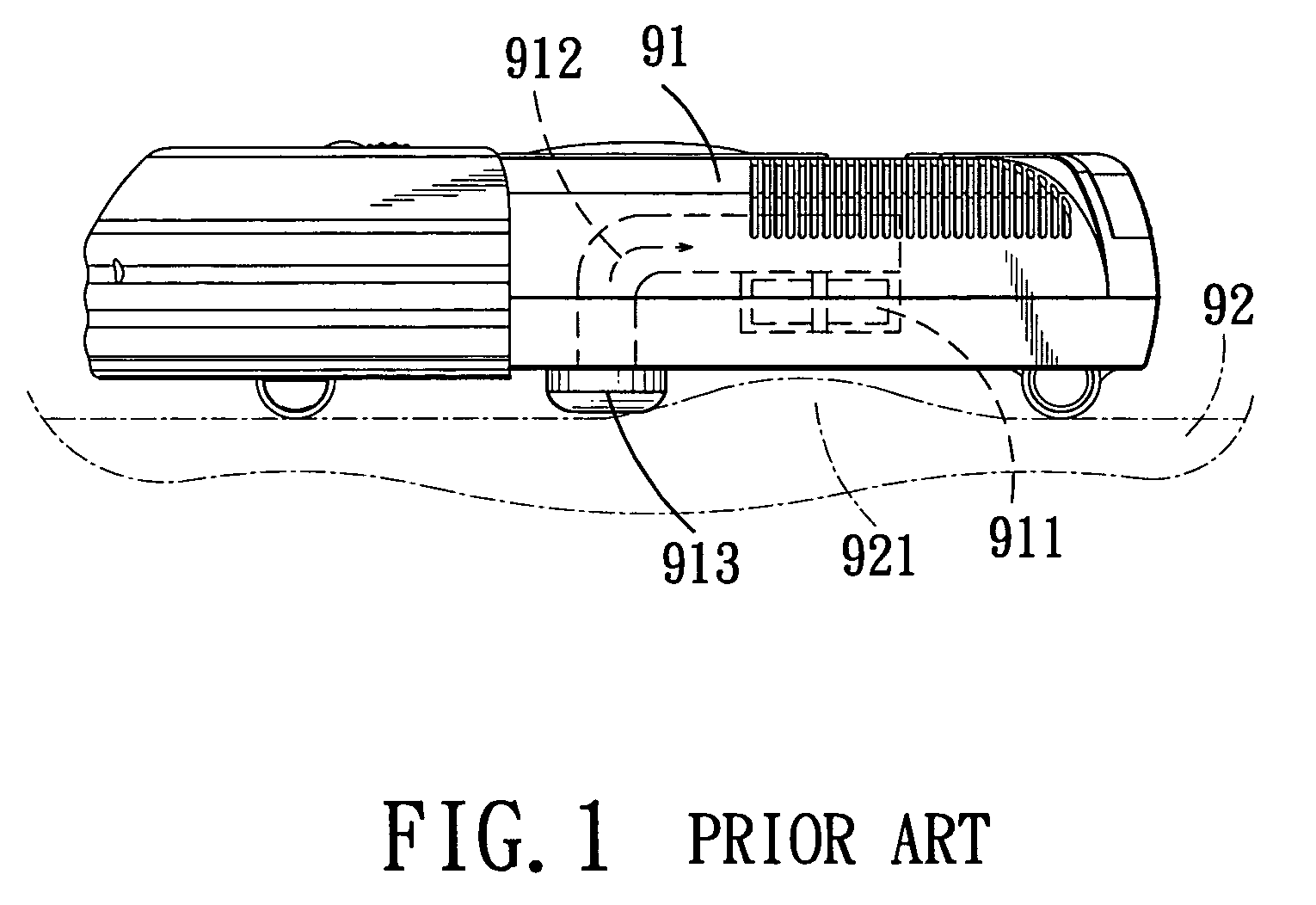 Self-moving vacuum cleaner with moveable intake nozzle