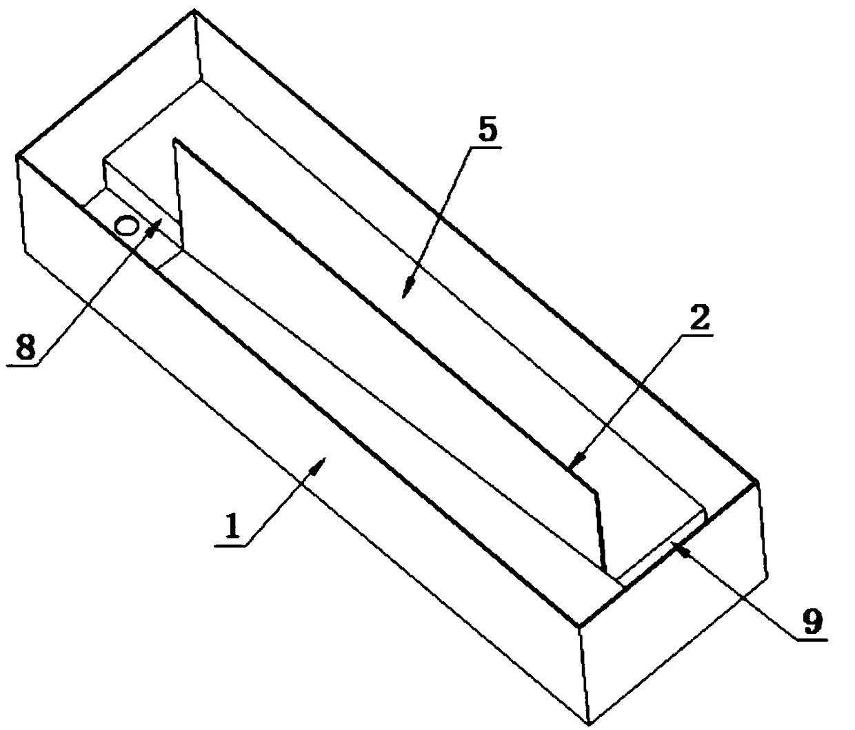 A high-efficiency manure separation track-type circulating aquaculture device