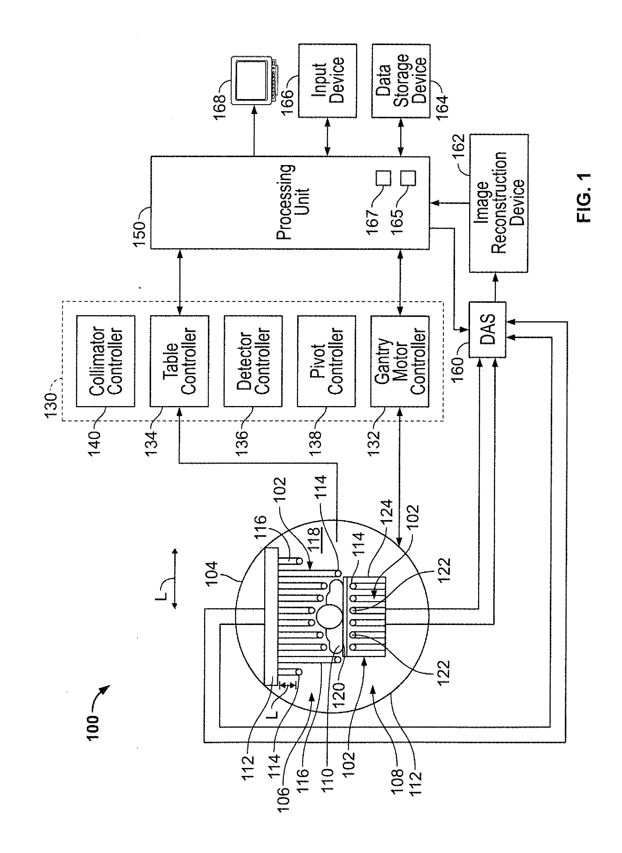 Methods and systems for controlling movement of detectors having multiple detector heads
