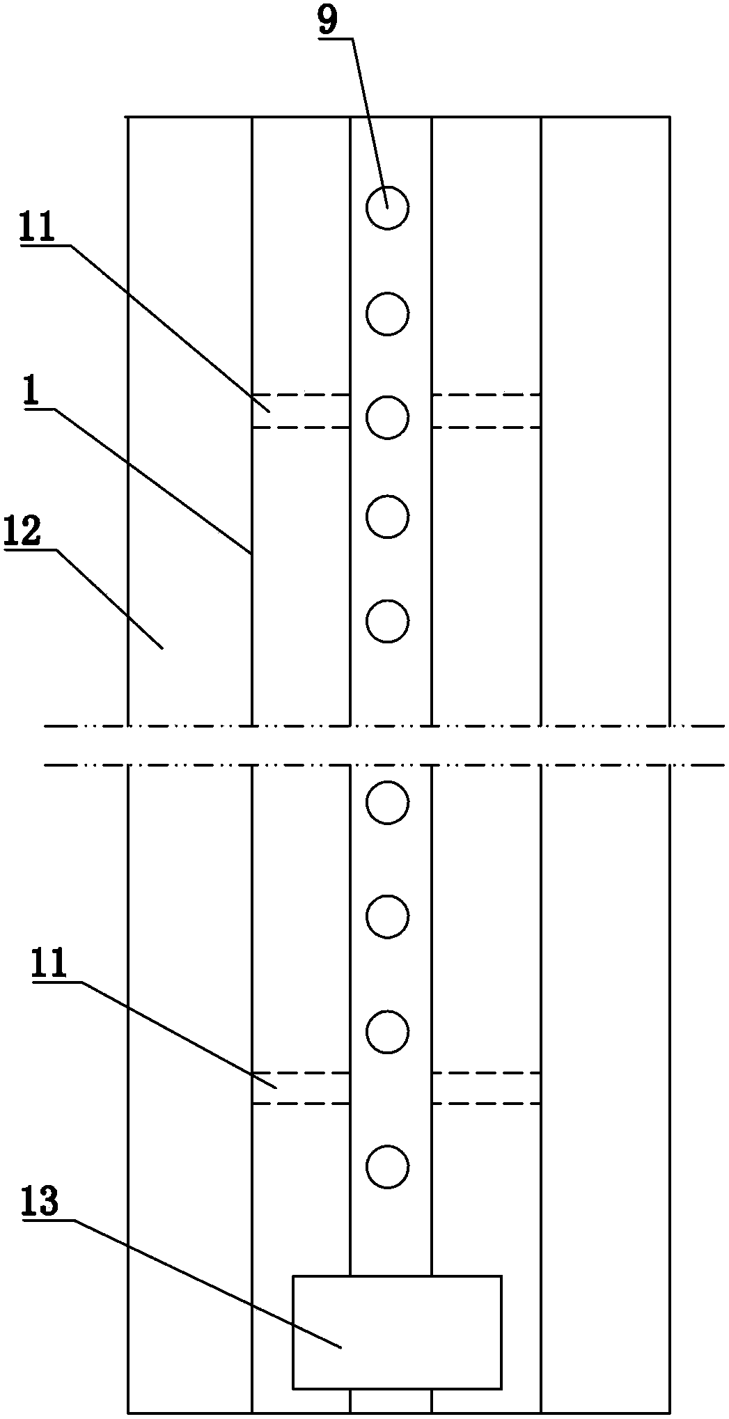 Plant water-storage bottom irrigation system