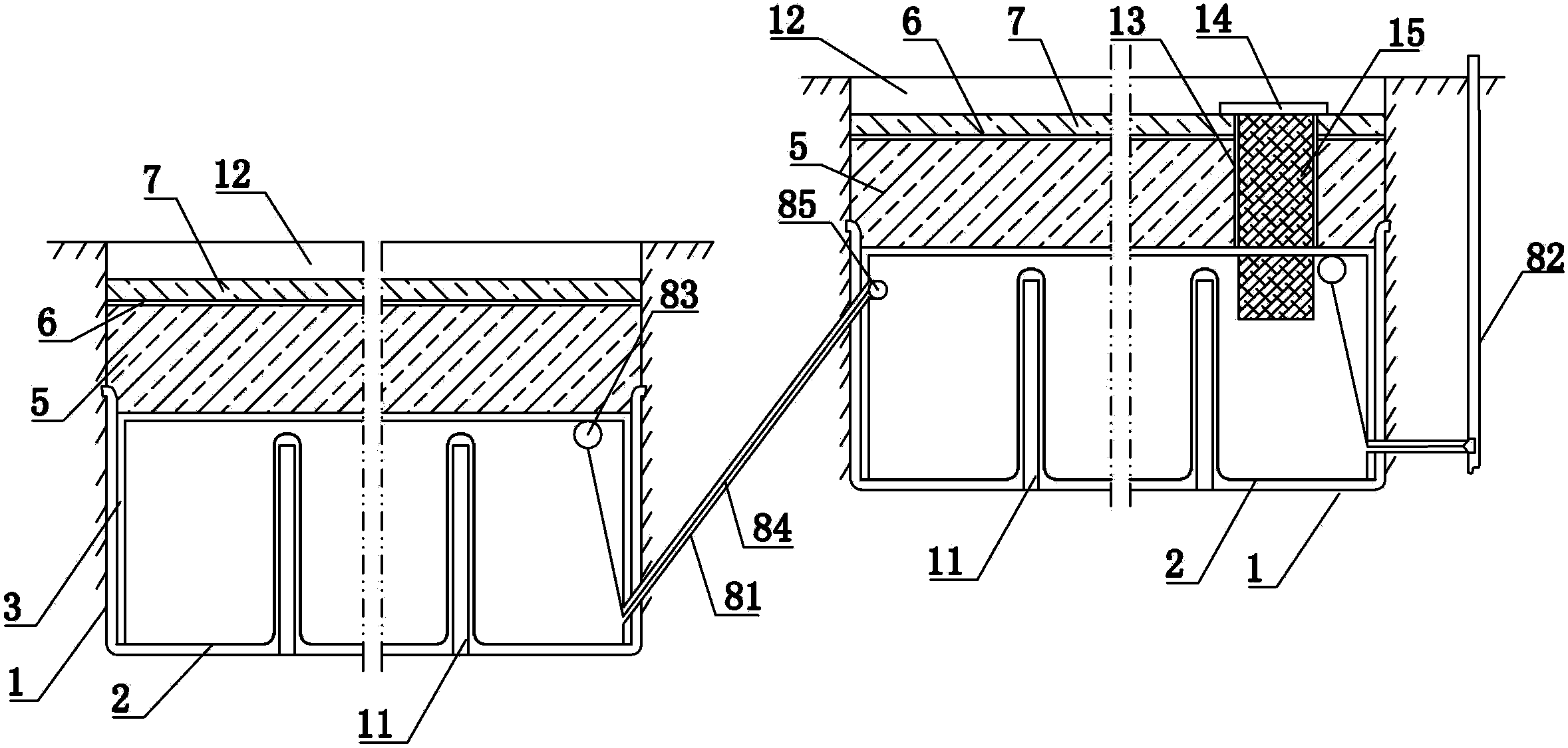 Plant water-storage bottom irrigation system