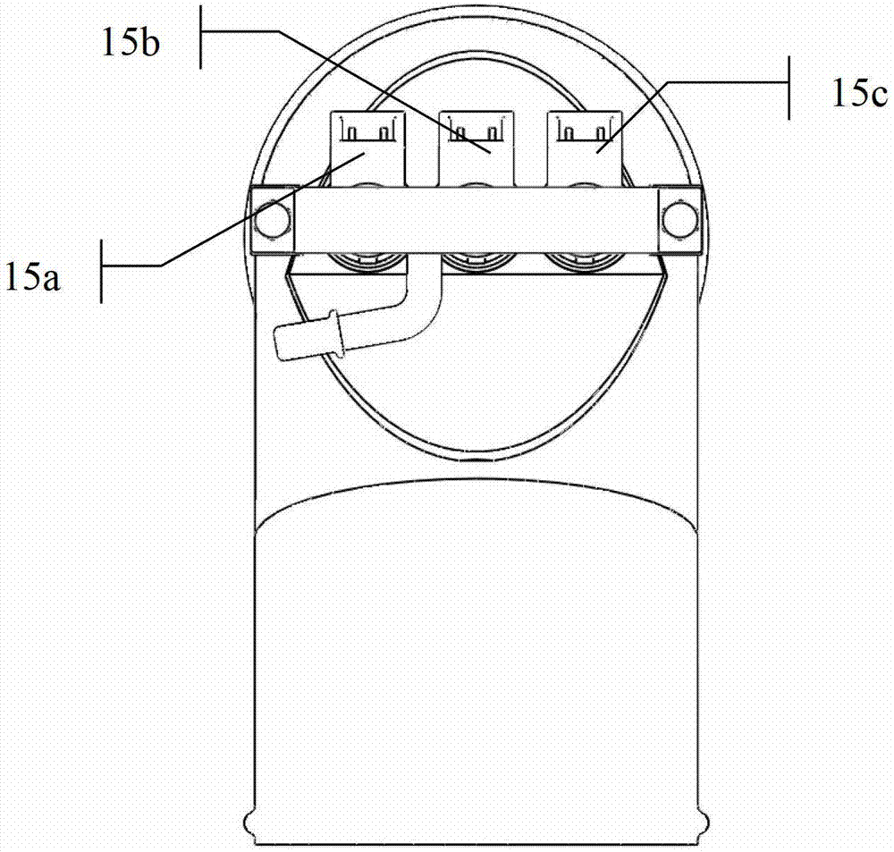 Penetration distance-composited alcohol spraying method and device