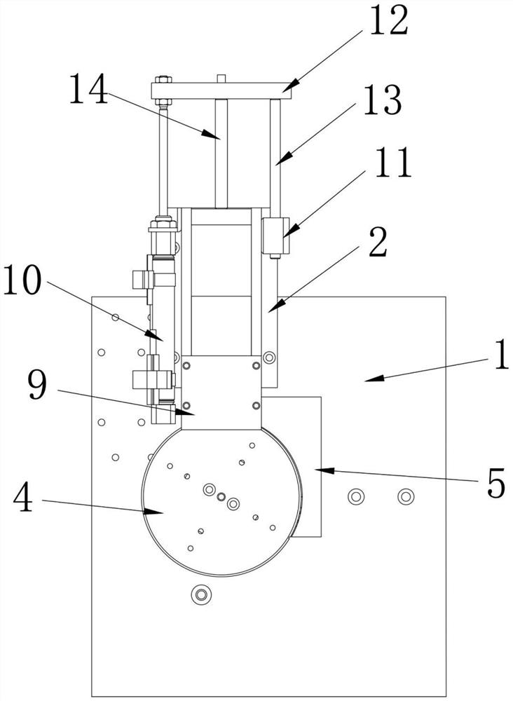 False eyelash separating and feeding device