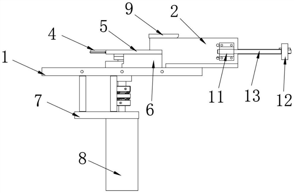 False eyelash separating and feeding device