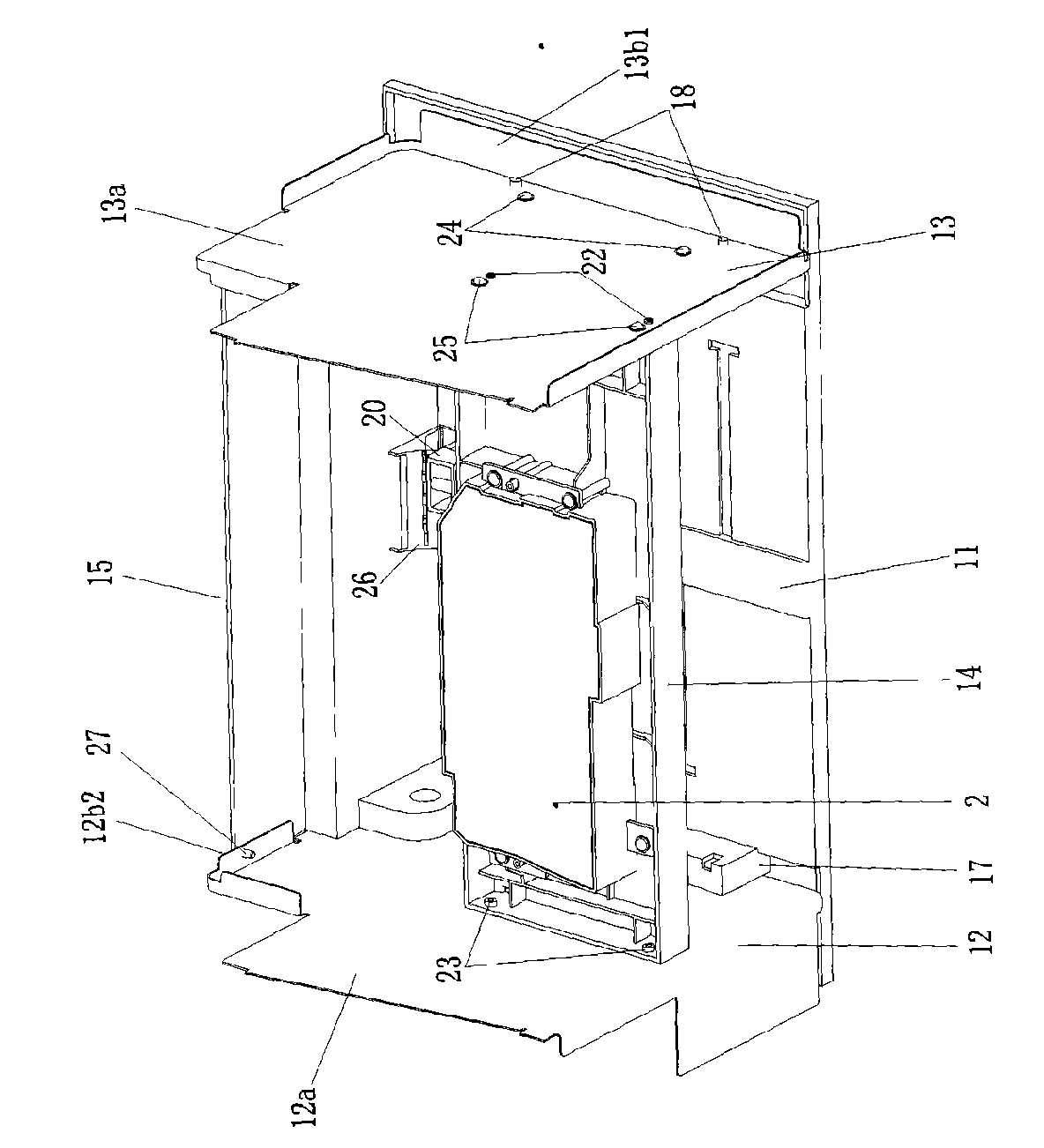 Frame of image forming device