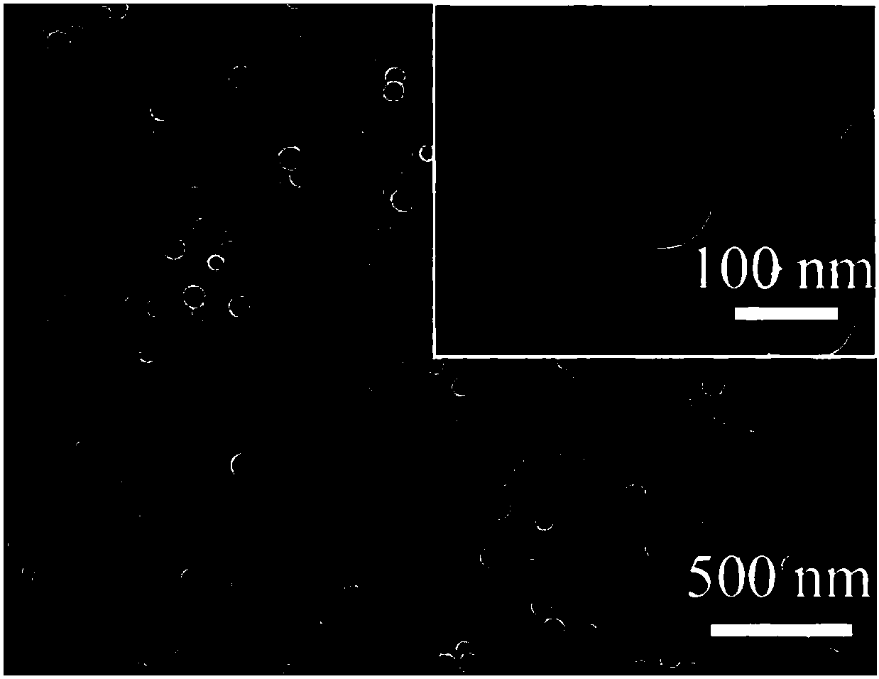 A kind of supercapacitor carbon/titanium carbide core-shell composite ball electrode material and preparation method thereof