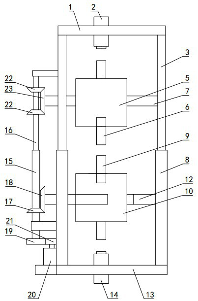 Synchronous rapid replacement stainless steel container forming die