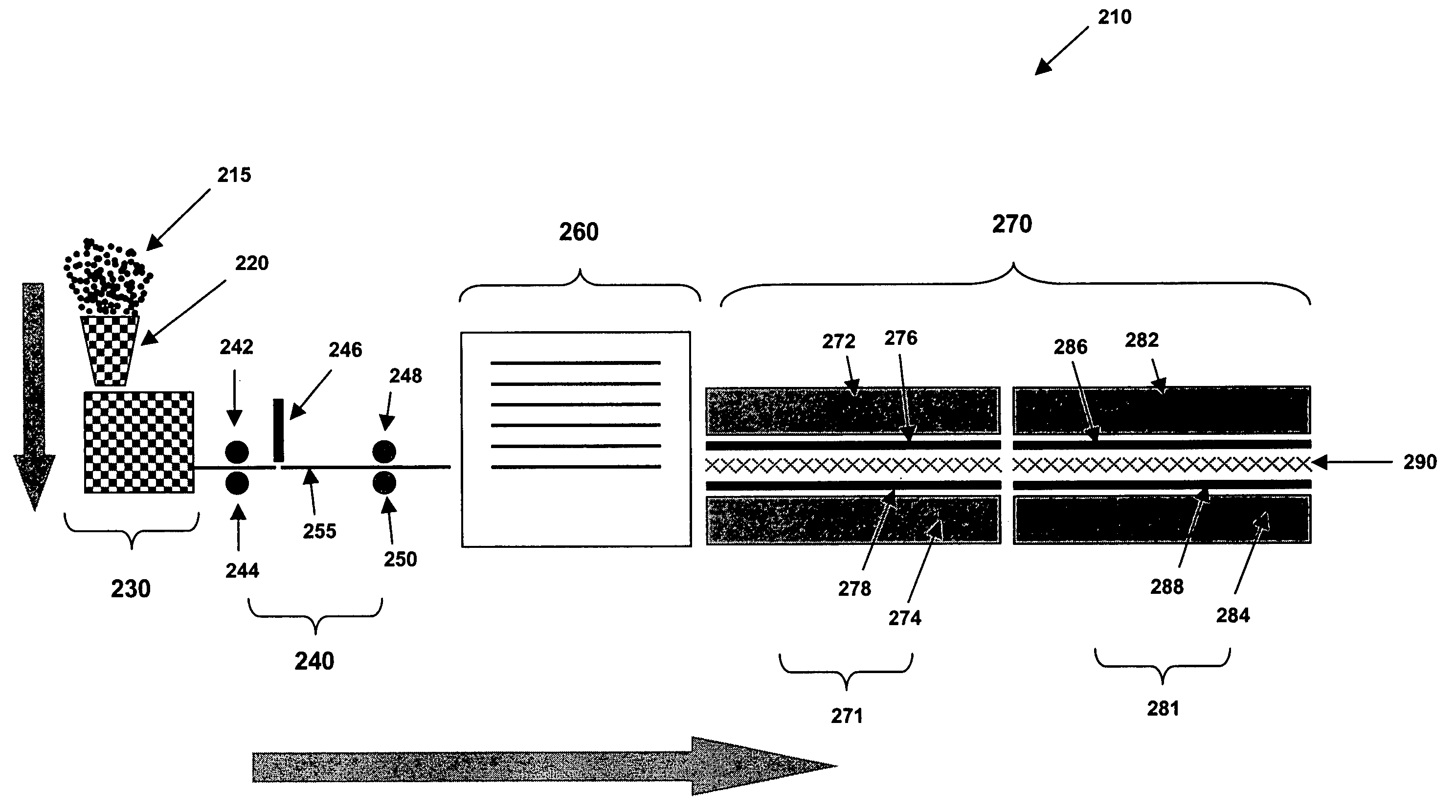 Method and apparatus for continuously producing discrete expanded thermoformable materials