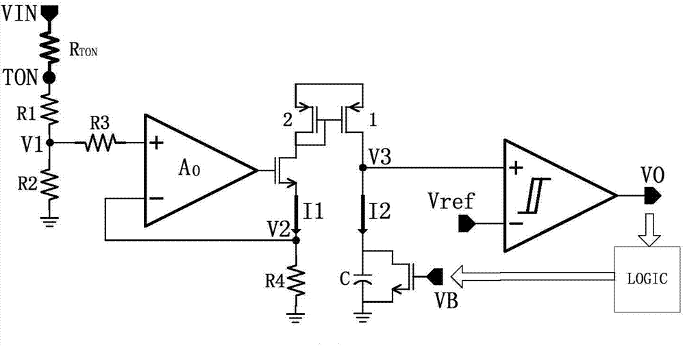 Breakover time generation circuit for BULK converter