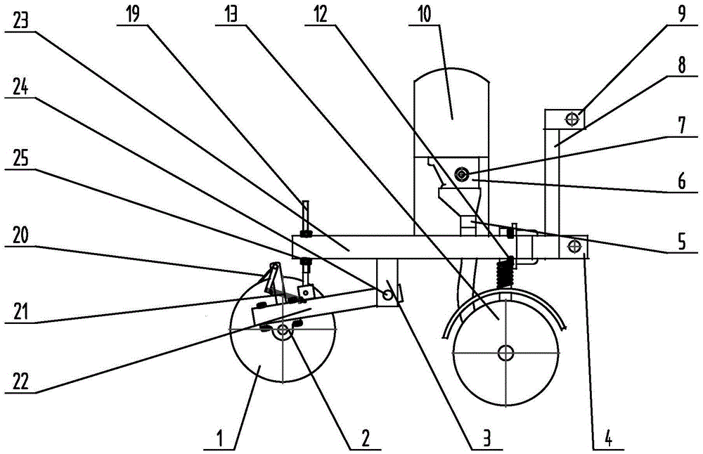 Precision millet seeding machine