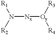 Cleaning solutions including nucleophilic amine compound having reduction and oxidation potentials