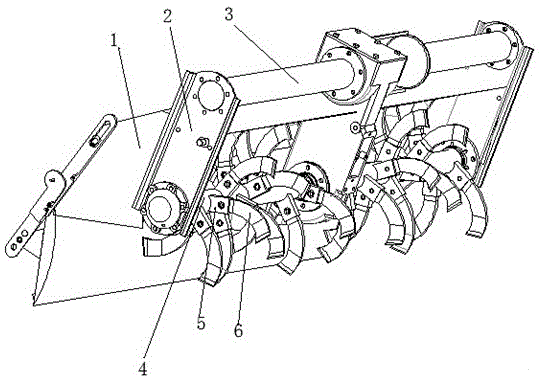 Agricultural Rotary Tilling Mechanism