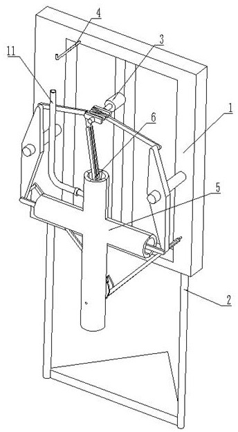 Medical nutrient solution stirring device