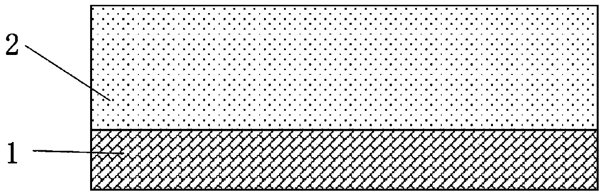 Vertical heterogeneous p-n junction structure device and preparation method thereof