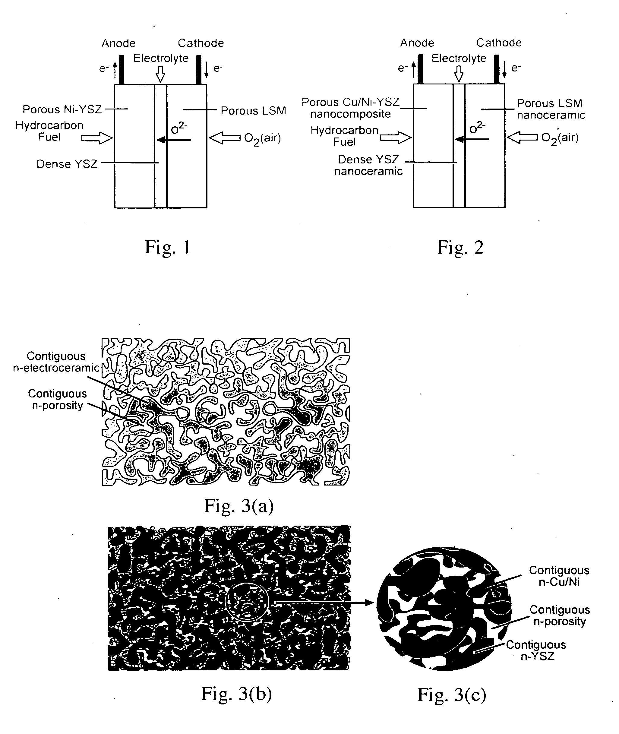 Mestastable ceramic fuel cell and method of making same
