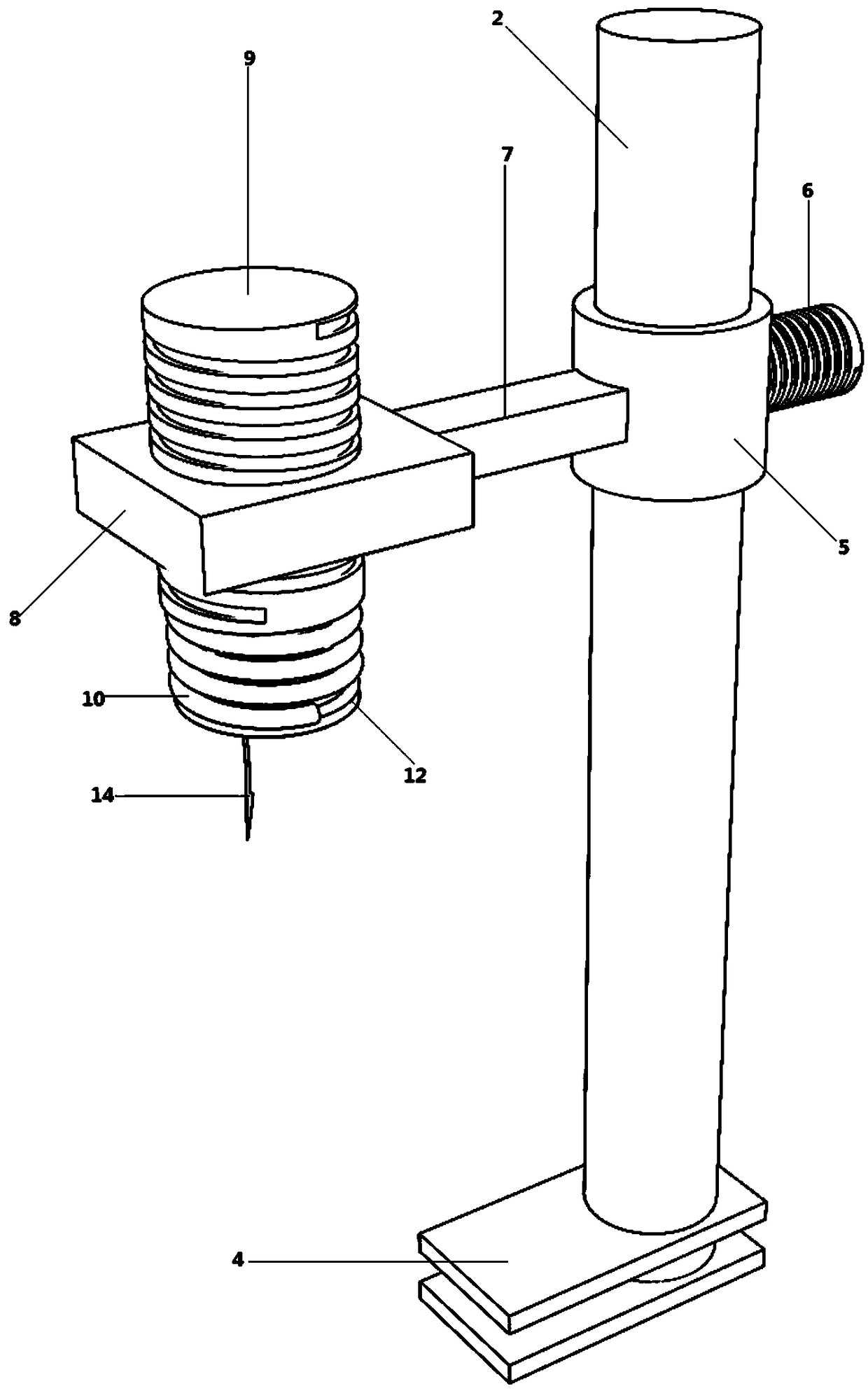 Artificial implanted valve adapter mounting ring