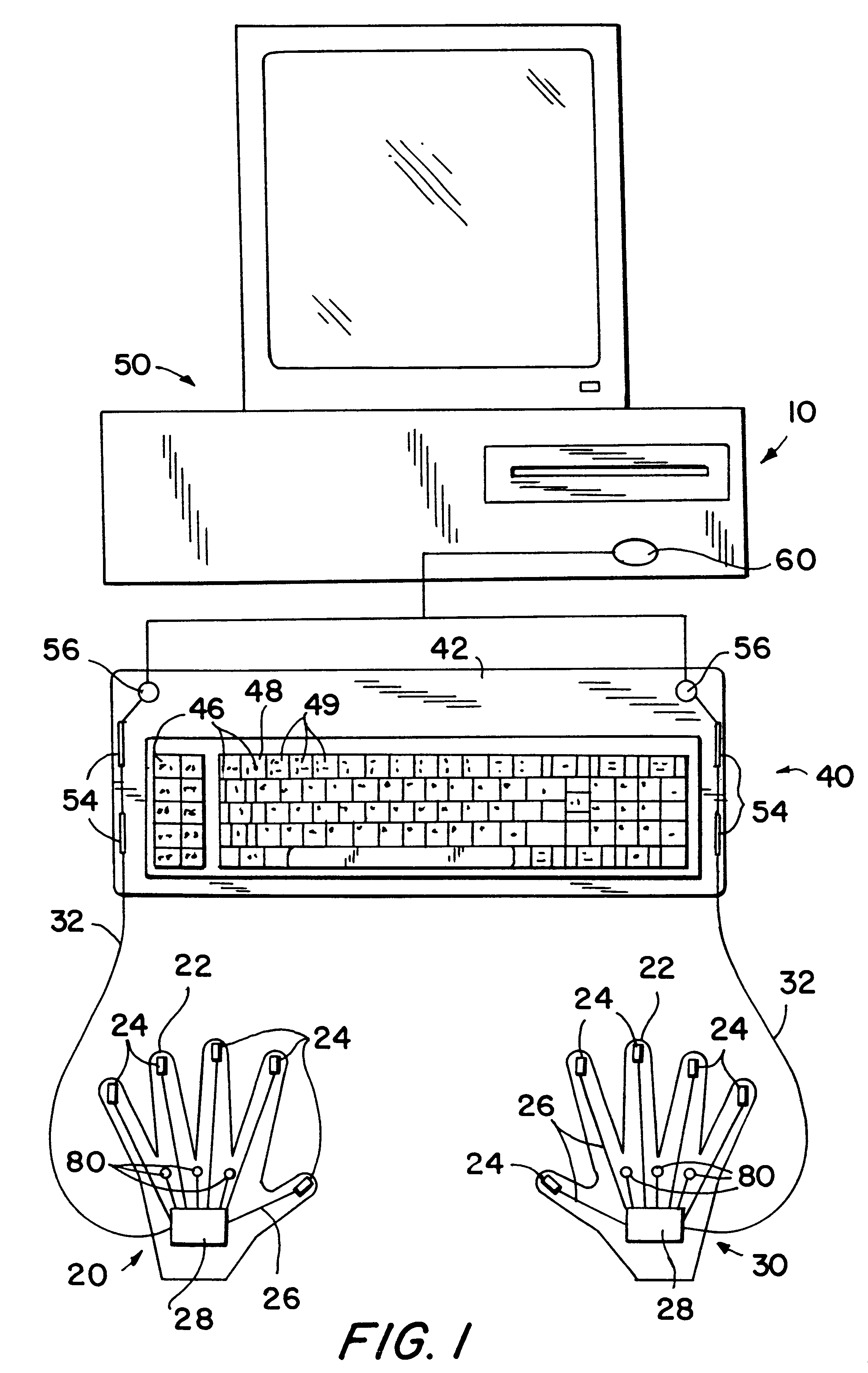 Data input device