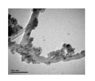 Method for removing mercury ions from water by using silver-modified magnetic carbon nanotube and regeneration method