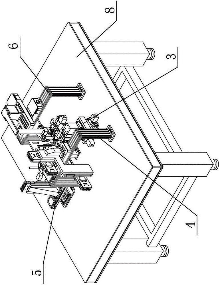 Automatic precise assembly platform for conisphere cavity micro parts and assembly method