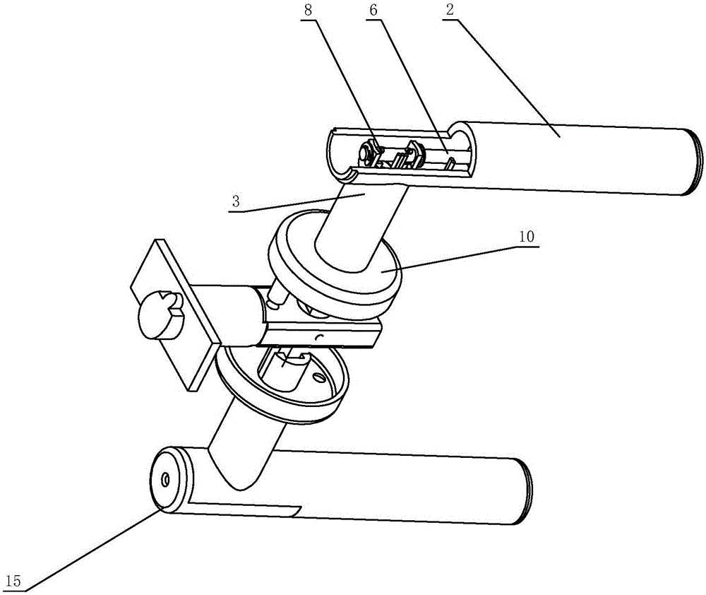 Mechanical and fingerprinting dual-purpose handle lock