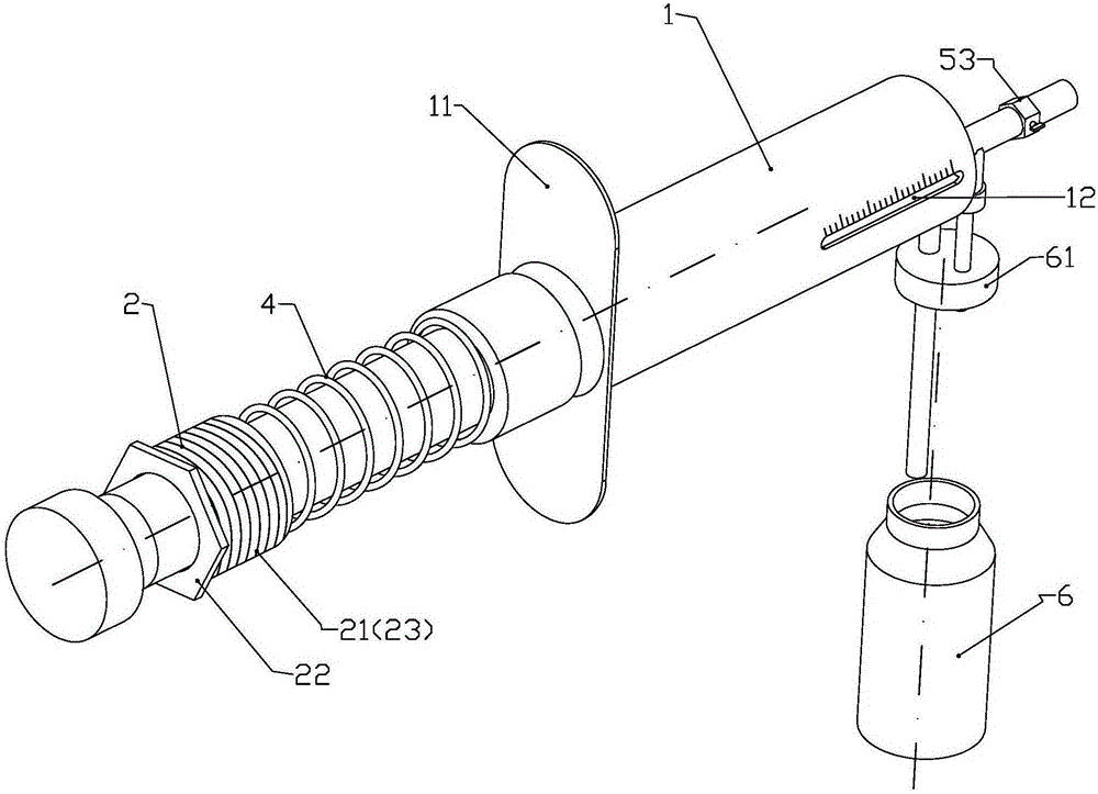 Liquid sample sampling device and method used for detection of quick-detection sample