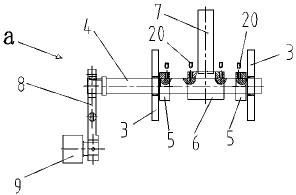 Automatic reset car arrester for cage