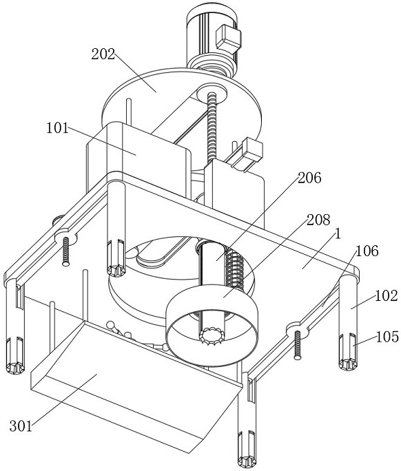 Sampling device for geological structure exploration