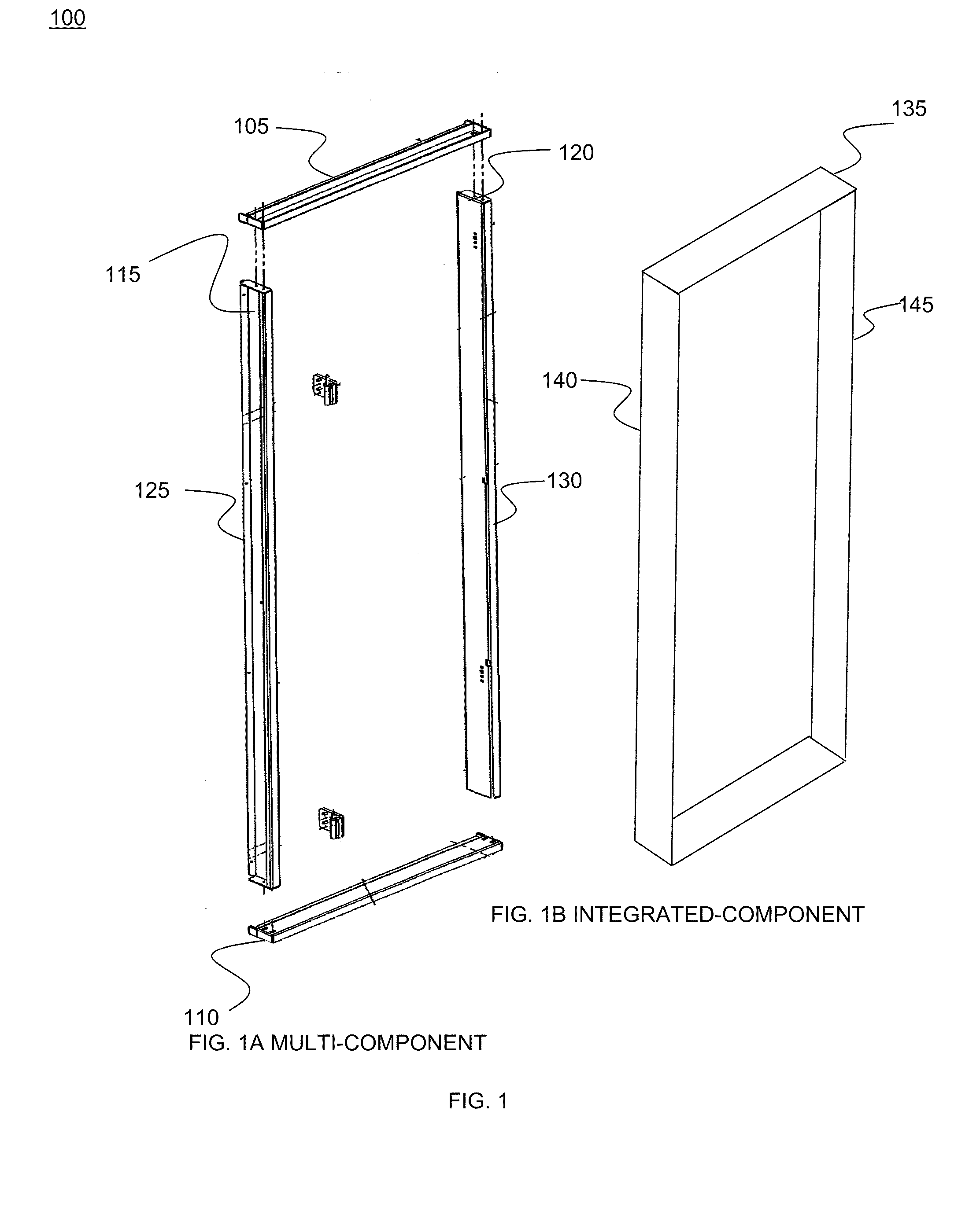 Rear door heat exchanger transition frame